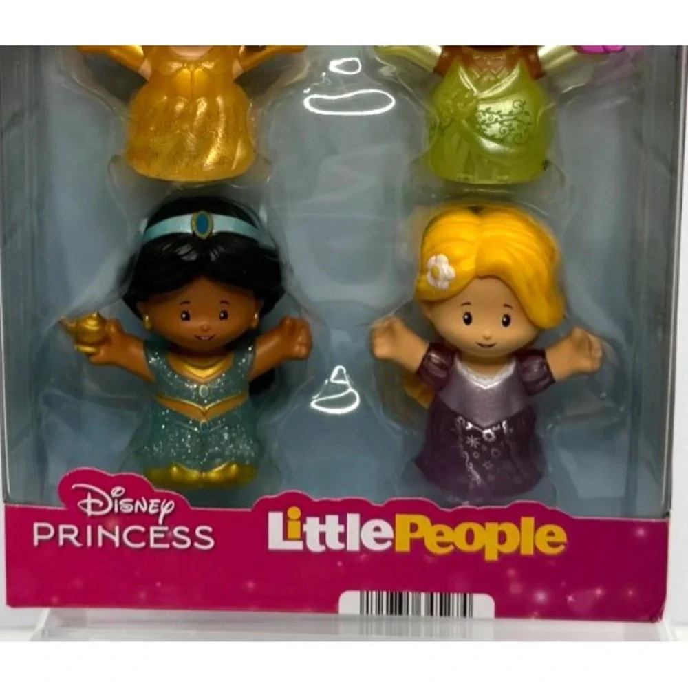2026 NEW Release Fisher Price Disney Princess Shimmer Gowns Little People